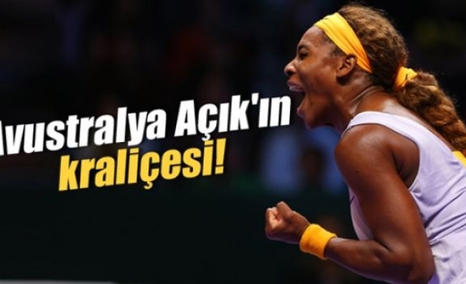 Avustralya Açık Tek Kadınlar’da şampiyon Serena Williams