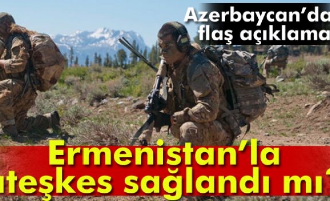 Azerbaycan ile Ermenistan arasında ateşkes sağlandı mı?