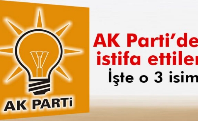 Bağımsız olmak için AK Parti’den istifa ettiler