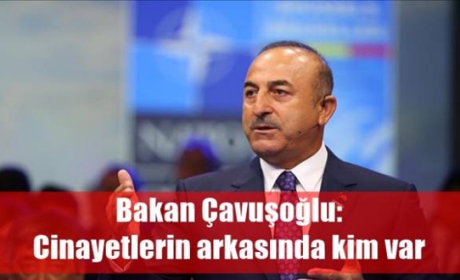 Bakan Çavuşoğlu: Cinayetlerin arkasında kim var