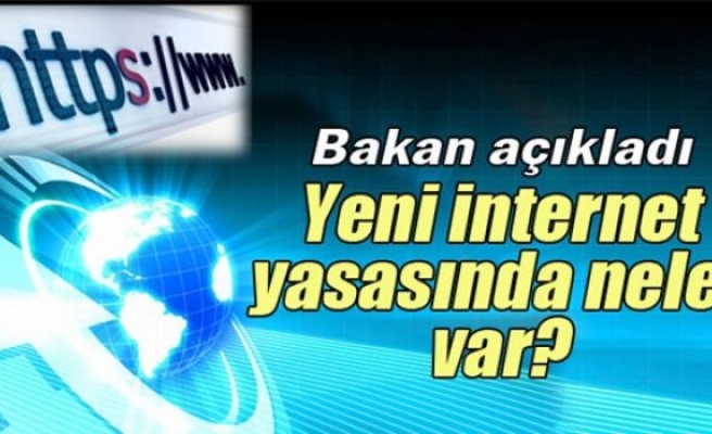 Bakan Elvan’dan internet yasası ile ilgili açıklama
