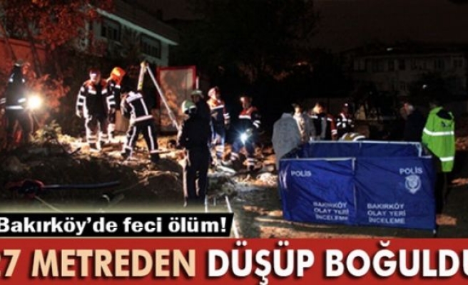 Bakırköy'de feci ölüm!
