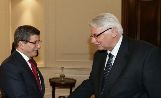 Başbakan Davutoğlu, Polonya Dışişleri Bakanı Waszczykowski İle Görüştü