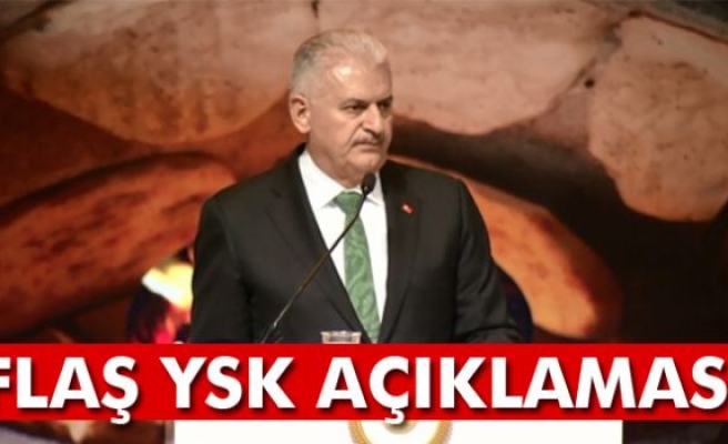 Başbakan Yıldırım'dan Flaş YSK Açıklaması