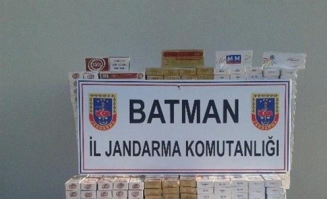 Batman’da 13 Bin Paket Kaçak Sigara Ele Geçirildi
