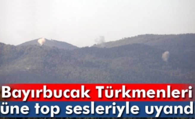 Bayırbucak Türkmenleri güne top sesleriyle uyandı