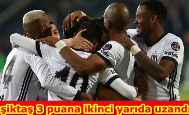 Beşiktaş 3 puana ikinci yarıda uzandı