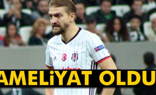Beşiktaşlı futbolcu Caner Erkin ameliyat oldu