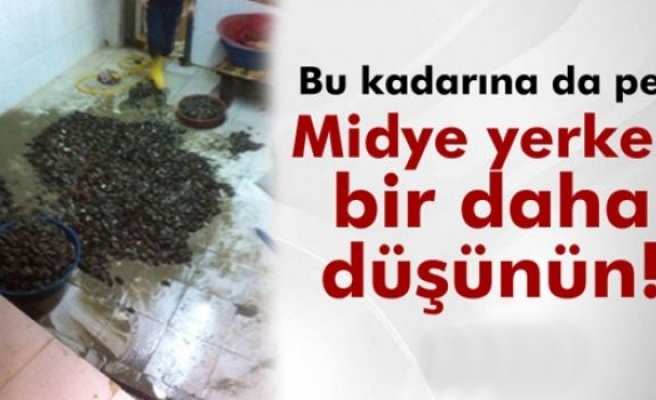 Beyoğlu'nda midye operasyonu