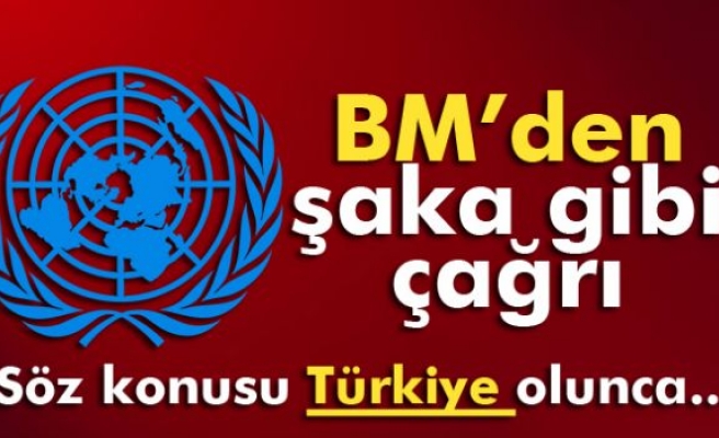 BM'den Türkiye'ye şaka gibi çağrı