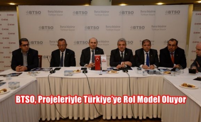 BTSO, Projeleriyle Türkiye’ye Rol Model Oluyor