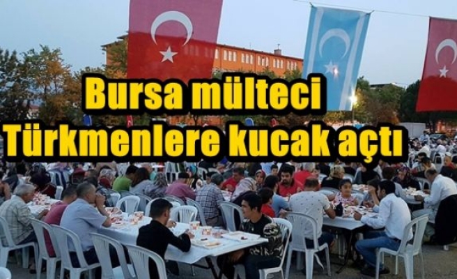  Bursa mülteci Türkmenlere kucak açtı