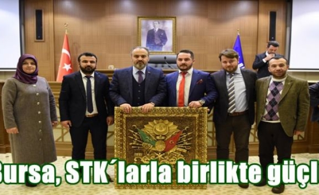Bursa, STK’larla birlikte güçlü