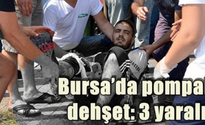 Bursa’da pompalı dehşet: 3 yaralı