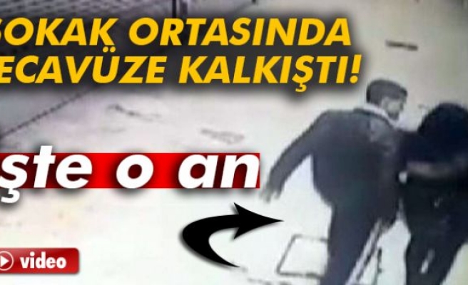 Bursa'da Tacizci Kameralara Yakalandı!