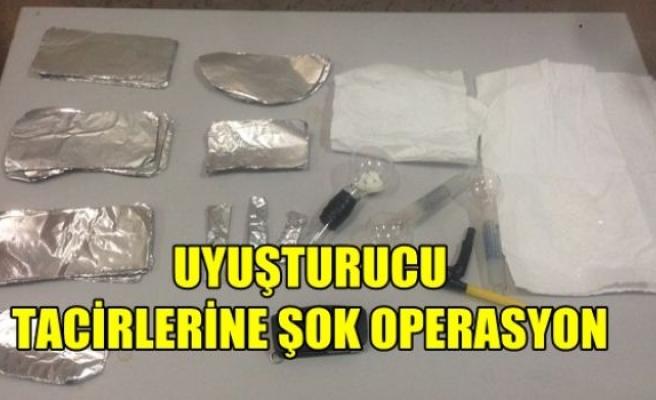 Bursa'da Uyuşturucu Tacirlerine Şok Operasyon