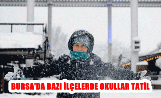Bursa’da yarın için ilk kar tatili haberi geldi!