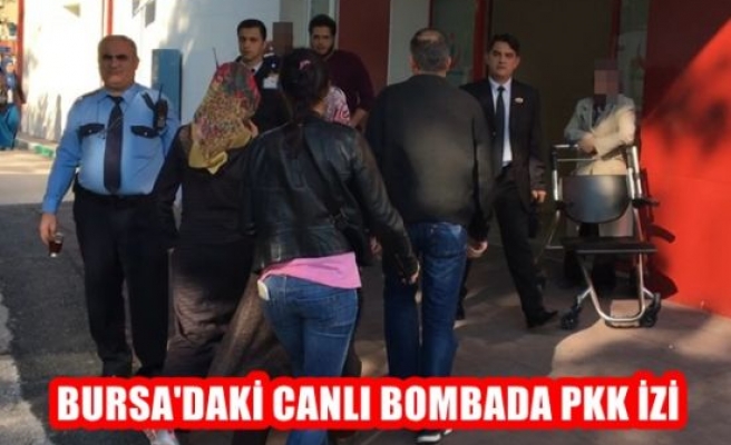 Bursa'daki Patlamada PKK İzi
