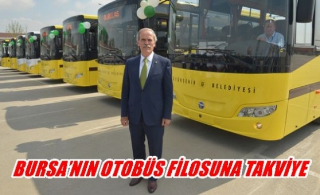 Bursa'nın otobüs filosuna takviye