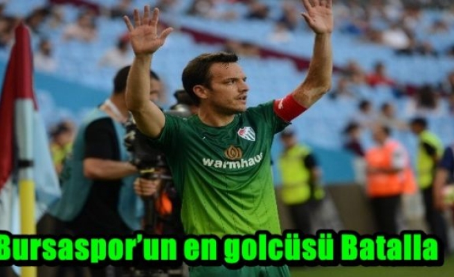 Bursaspor’un en golcüsü Batalla