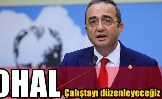 CHP Parti Sözcüsü Tezcan: OHAL Çalıştayı düzenleyeceğiz
