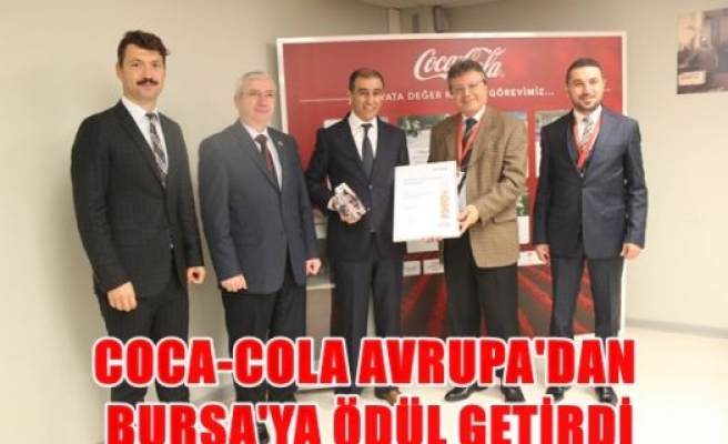 Coca-Cola  Avrupa’dan Bursa’ya Ödül Getirdi