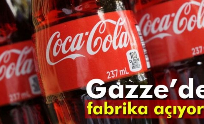 Coca-Cola Filistin’deki dördüncü fabrikasını Gazze’de açıyor
