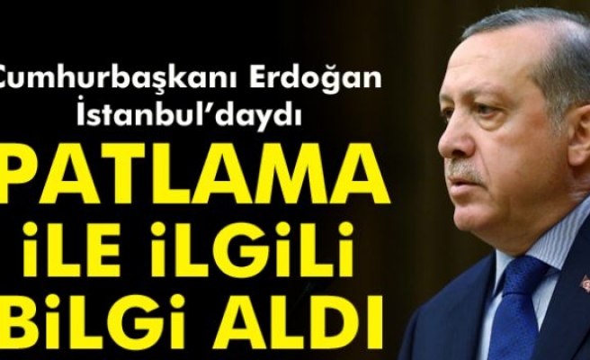 Cumhurbaşkanı Erdoğan, Beşiktaş’taki saldırıya ilişkin bilgi aldı