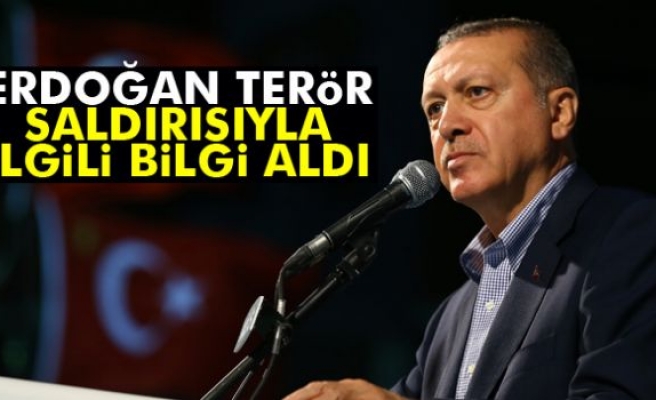 Cumhurbaşkanı Erdoğan Gaziantep ile ilgili bilgi aldı
