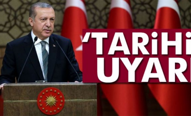 Cumhurbaşkanı Erdoğan: İslam alemi ve Türk dünyası fetret dönemi yaşıyor