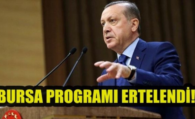 Cumhurbaşkanı Erdoğan'ın Bursa Programı Ertelendi!