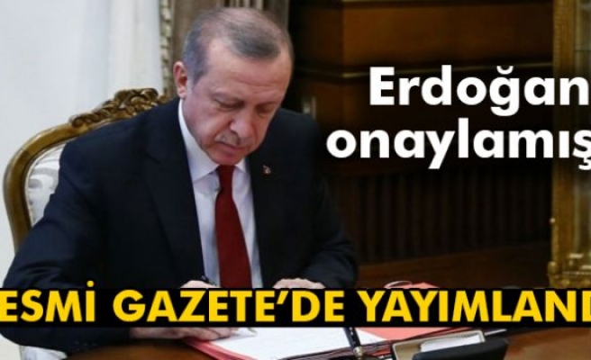Cumhurbaşkanı Erdoğan’ın Onayladığı 34 Kanun, Resmi Gazete’de Yayımlandı