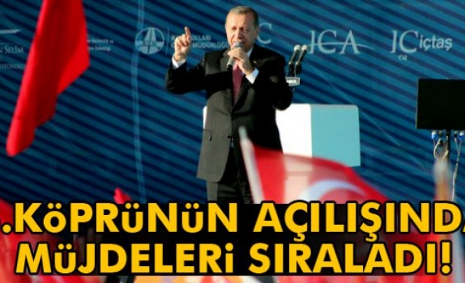 Cumhurbaşkanı Recep Tayyip Erdoğan müjdeyi verdi!