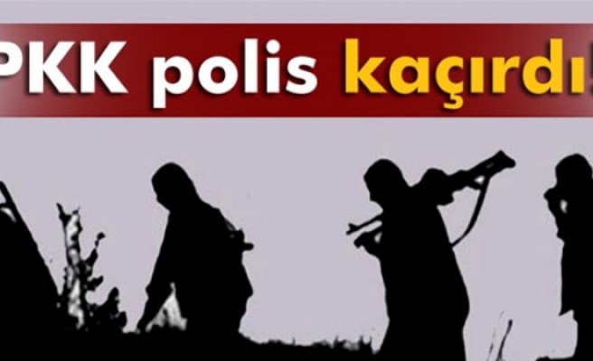 Diyarbakır-Bingöl karayolunda 1 polis kaçırıldı