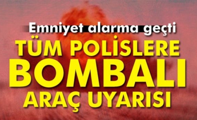 Diyarbakır polisine bombalı araç uyarısı