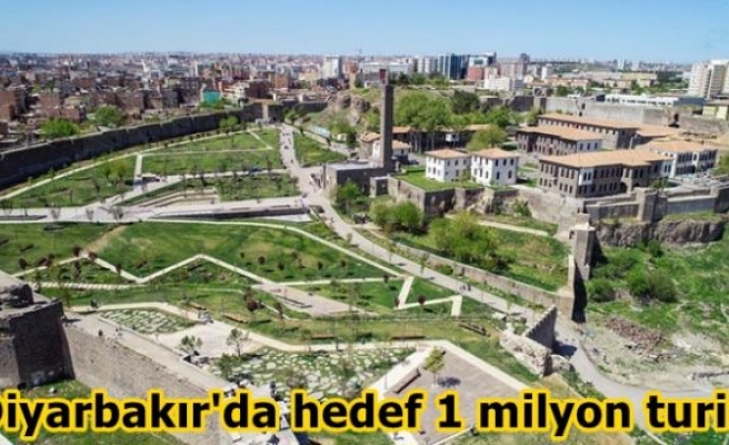 Diyarbakır'da hedef 1 milyon turist