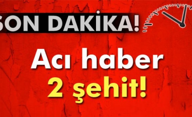Diyarbakır'dan acı haber: 2 şehit!