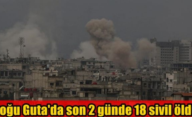 Doğu Guta'da son 2 günde 18 sivil öldü