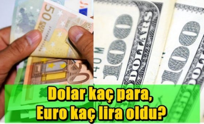 Dolar kaç para, Euro kaç lira oldu?