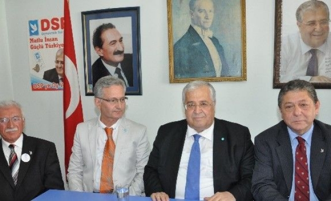 DSP Genel Başkanı Masum Türker Balıkesir’de