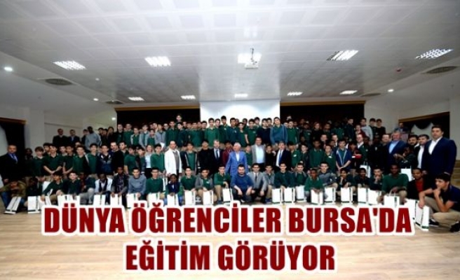 Dünya öğrencileri Bursa’da eğitim görüyor