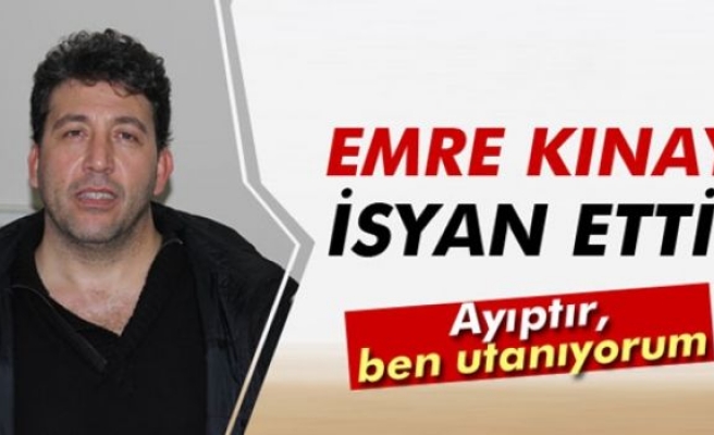 Emre Kınay'dan 'bakımsız salon' tepkisi