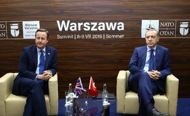 Erdoğan, İngiltere Başbakanı Cameron’la görüştü