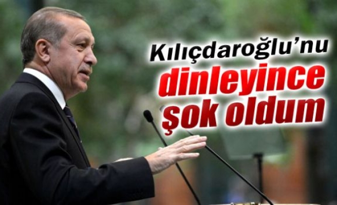 Erdoğan: 'Kılıçdaroğlu’nu dinleyince şok oldum'