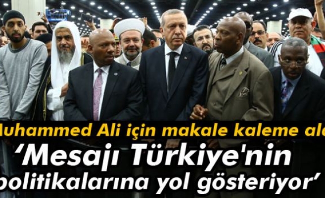 Erdoğan’dan Bloomberg’e 'Muhammed Ali' makalesi