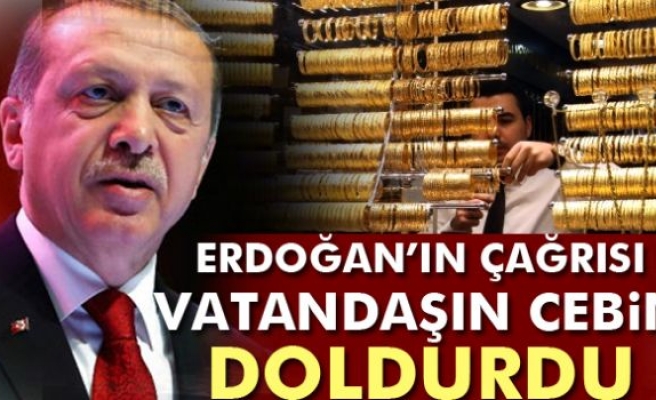 Erdoğan’ın çağrısı vatandaşın cebini doldurdu