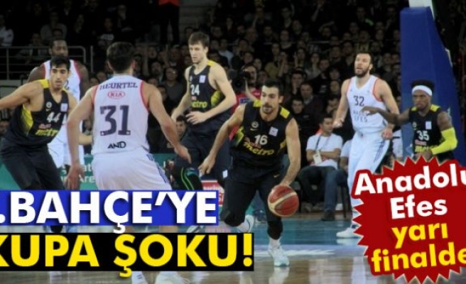 Erkekler Integral Forex Türkiye Kupası maç sonucu: Anadolu Efes: 82 - Fenerbahçe: 74