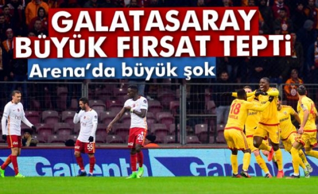 Galatasaray:1 Kayserispor:2