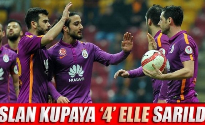 Galatasaray, Manisaspor'u 4-0 mağlup etti