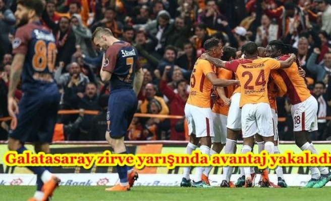 Galatasaray zirve yarışında avantaj yakaladı